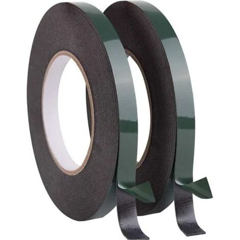 Rouleau de ruban adhsif double face 12 mm extra rsistant et tanche pour moulures LED automobiles 10 m par rouleau Label (1/4)