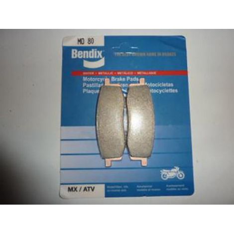 Plaquette de frein Bendix pour moto Yamaha 125 YZ MO80 Neuf