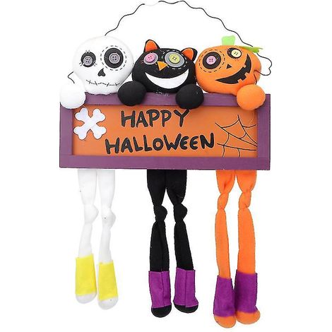 1 Stück Halloween-Hängepuppe als Dekoration für Halloween (1/3)