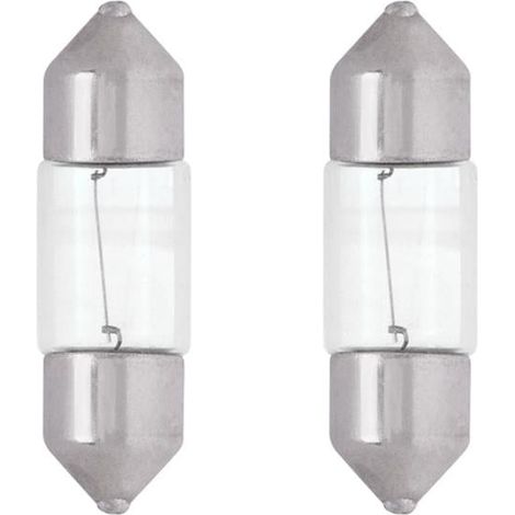 2 AMPOULES 12V 10W S8.5D 11X30MM (BLISTER) RING