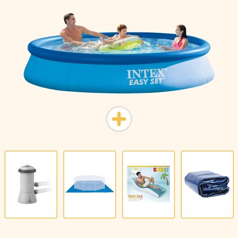 Intex Piscine Easy Set Ronde - 366x76 cm - 5-pièces  S345 (1/5)