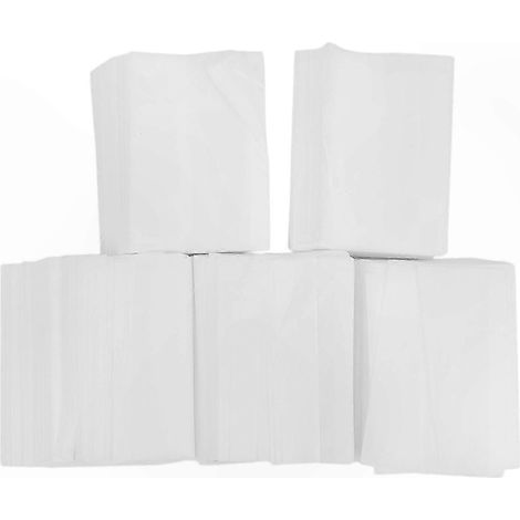 Sachets de thé en fibres de maïs naturelles (7 x 10 cm), paquet de 500, sachets jetables écologiques pour thé en vrac (1/5)