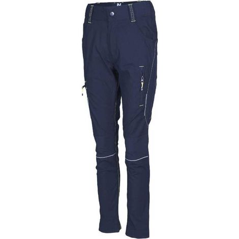 Pantalon de Travail Femme Lucie - Taille 40 - Marine/Noir - Résistant et Confortable - D-Work