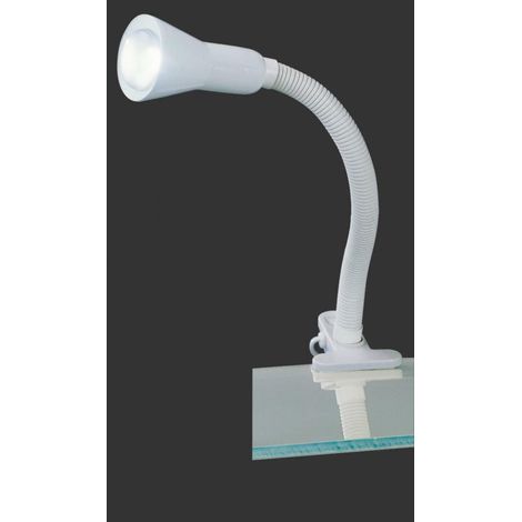 Sobremesa Flexo Blanco 1xE14 Con Clip Trio Lighting