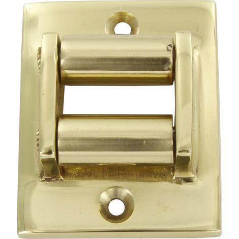 GUIDACINGHIA OTTONE RETTANGOLARE LUCIDO- COTTALI- 10,0 pz