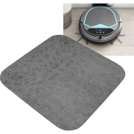 Tapis Absorbant Antidérapant pour Aspirateur Robot - Tapis de Rechange Compatible et Universel, Matériau Résistant, 45 x 45 cm (1/5)
