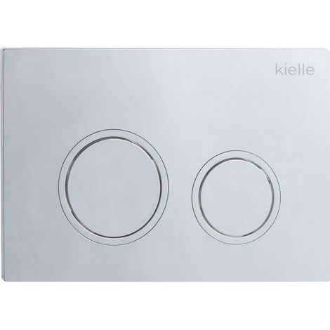 kielle Gemini New II - Placca di comando, cromo lucido 70230000 (1/4)