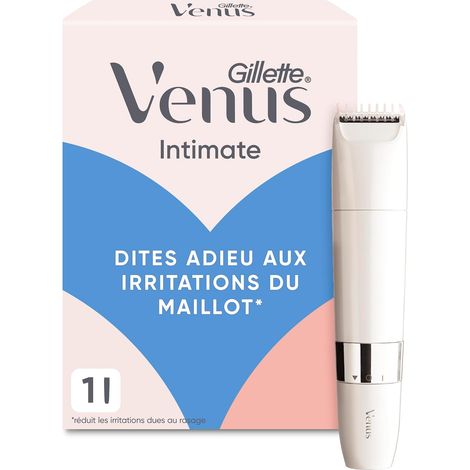 Tondeuse Intime Femme, Electrique, Blanche (1/5)