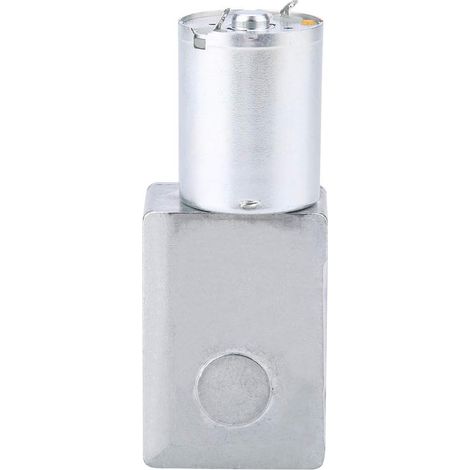 Moteur à Engrenages à Vis sans Fin, DC 12V 30 RPM Moteur De Réduction électrique à Couple élevé Moteur à Engrenages à Vis à Courant Continu (1/5)