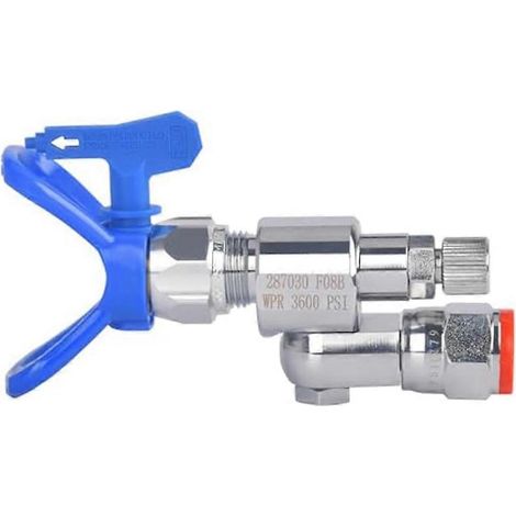 287030 Vanne d'arrêt CleanShot pour pulvérisateurs de peinture sans air avec joint pivotant (1/5)