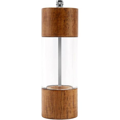 Moulin à épices céramique 15 cm, bouteille assaisonnements multifonction, cruet 6 pouces, broyeur réglable, idéal cuisine et table. (1/5)