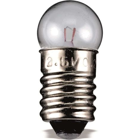GOOBAY Taschenlampenbirne, 9581, G11 Kugel, E10, 6 V, 2.35 W (1/2)