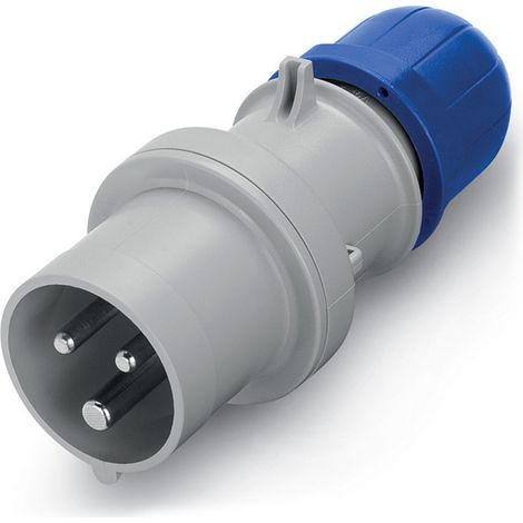 Fiche Industrielle Mâle 32A IP54 Optima SCAME 2P + TT