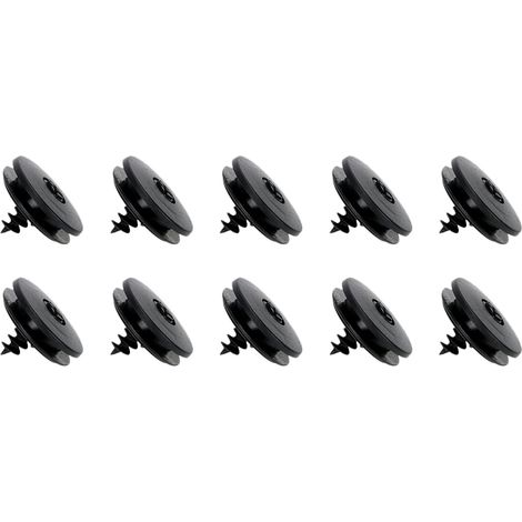 BRAVIX 10 Pièces Clips Universels pour Tapis de Sol de Voiture,Clips de Fixation pour Tapis de Voiture 3 en 1,Supports de Fixation pour Tapis de Sol de Voiture,Fixation Tapis Voiture