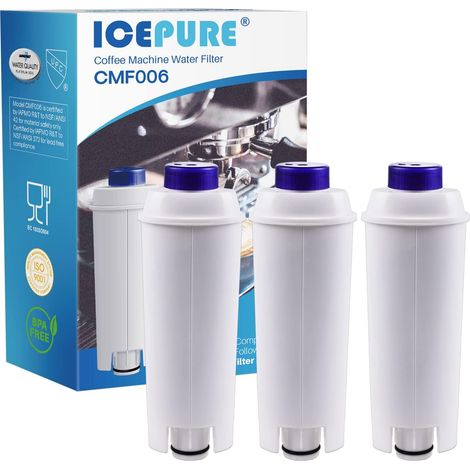 Filtre à eau pour machine à café Compatible Avec DLSC002, SER3017 (1/5)
