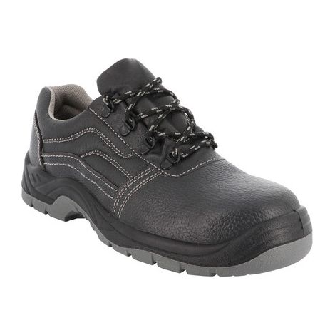 SINGER - Chaussures de sécurité basse S3 SRC cuir grainé - Taille 43 - GR25-43 - Ce produit de marque Singer est neuf. (1/3)