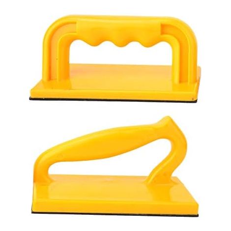 CSPARKV 150x70mm 2 piezas Bloque de empuje de seguridad, práctico palo de empuje para sierra de madera Bloque de empuje de seguridad oblicuo y recto Herramienta para trabajar la madera