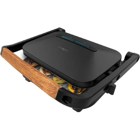 Cecotec Griglia elettrica Rock'nGrill 1300 Wood B (1/5)