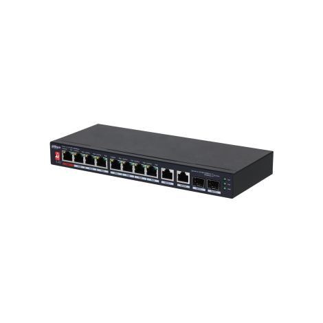 PFS3210-8GT2GF-96 - Switch unmanaged 10 porte G (8 PoE 96 W)
