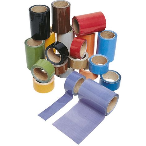 Ruban de marquage pour tuyaux Violet Vinyle Longueur 33m ( Prix pour 1 )