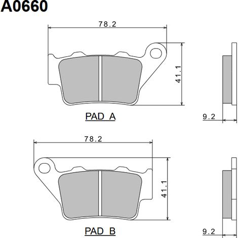 Pastillas de freno semimetálicas premium NISSIN 2024/10 KH208 (ECE R90) (fabricadas en Japón) (2P-275NS) (1/5)