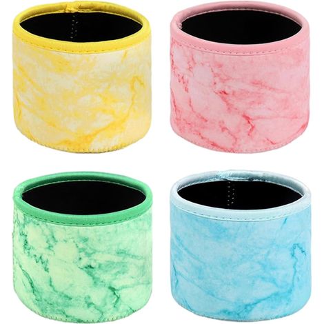 Fundas aislantes para botellas y vasos (4 piezas), fundas para tarros de bebidas frías  Juego reutilizable para congelador y calentador (710 ml)