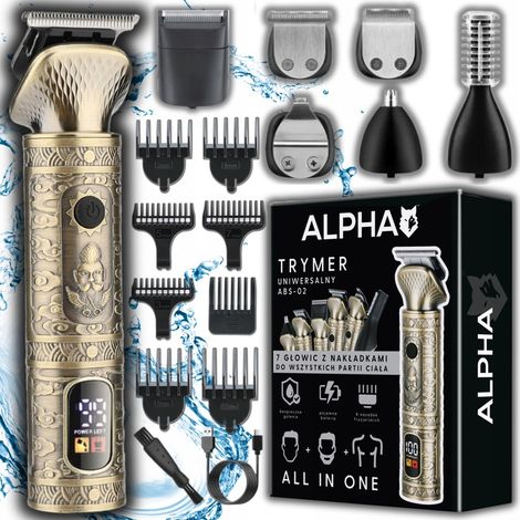 ALPHA 7-in-1-SET – HAAR-, BART- UND KÖRPERTRIMMER