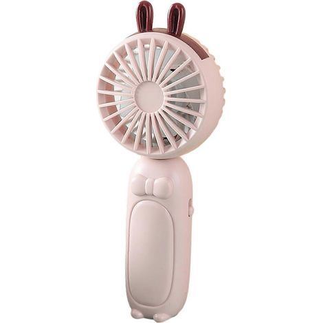 Ventilateur portable mini, pliable et rechargeable par USB, idéal pour les voyages, le camping et le bureau à domicile.-AquaForge (1/5)