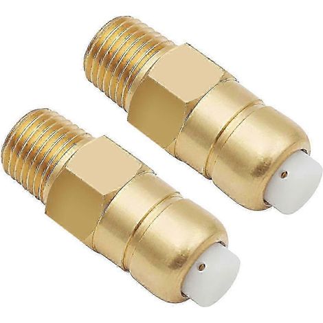 Lot de 2 soupapes de décharge thermique pour pompe de nettoyeur haute pression automatique, filetage NPT 1/4", protection de rechange (1/5)