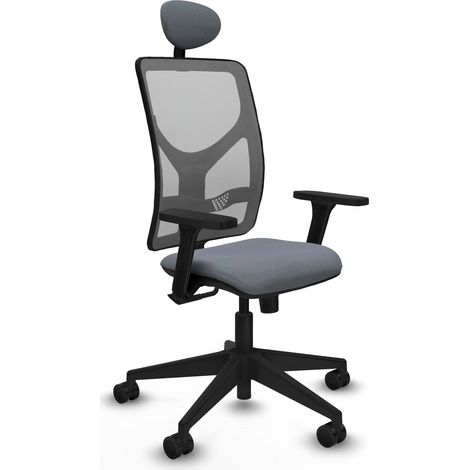 Silla de oficina piqueras y crespo Motilla gris cómoda soporte (1/2)