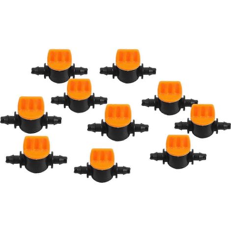 Mini valvola a coste 4/7 mm per il controllo del flusso nell'irrigazione a goccia (1/4)