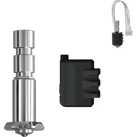 Kobra3 Max Hotend-Heizelement für Anycubic Kobra3 Max Thermistor-Silikonsocken mit 0,6 mm Edelstahldüse Kobra3 Max Hotend