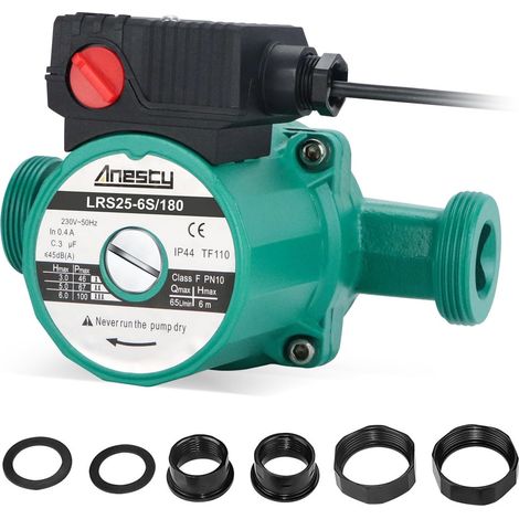 Circulateur de Chauffage, Pompe de Circulation, Pompe de Chaudiere Circulateur 25-60/180 pour Chauffage Central (1/5)
