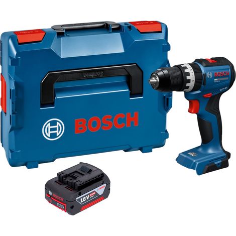 Perceuse-visseuse à percussion sans fil Bosch GSB 18V-52 Professional 18 V 70 Nm sans balais + 1 batterie 4,0 Ah + L-Boxx - sans chargeur (1/5)