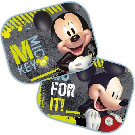 Disney sonnenschirm Mickey Mouse 36 x 45 cm grau/gelb 2 Stück (1/4)