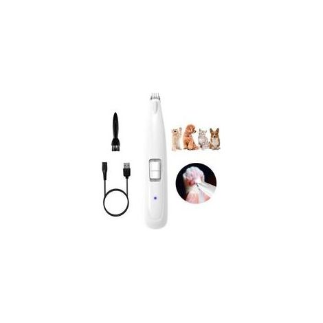 Tondeuse à Poils d'animaux Rasoir électrique pour Poils d'animaux Rasoir à Poils de Patte pour Chiens et Chats Rechargeable (1/4)