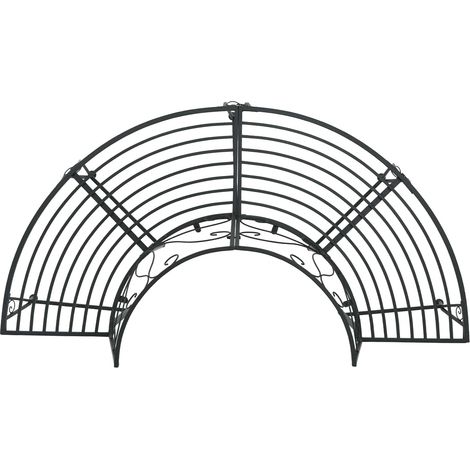Maison Exclusive - Baumbank 4-Sitzanzahl 160 x 80 x 89 cm Stahl S (1/5)