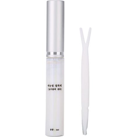 Colle Double Paupière Invisible Naturelle, Stylo Gel Cils Longue Tenue (1/5)