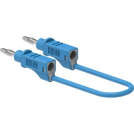 Electro PJP 2112-CD1-100BL Cavo di misura Spina a banana 4 mm 100 cm Blu 1 pz. (1/3)