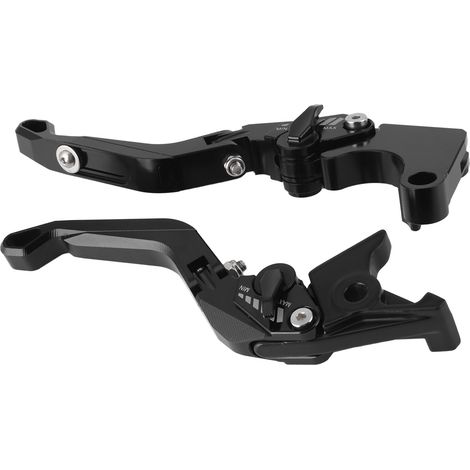 Leve Frizione e Freno in Alluminio CNC Nere per Honda CBR650F/CB650F/CBR650R/NC750X (Set da 2) (1/5)