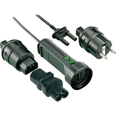 Gossen Metrawatt EL1 adaptador probador eléctrico robusto