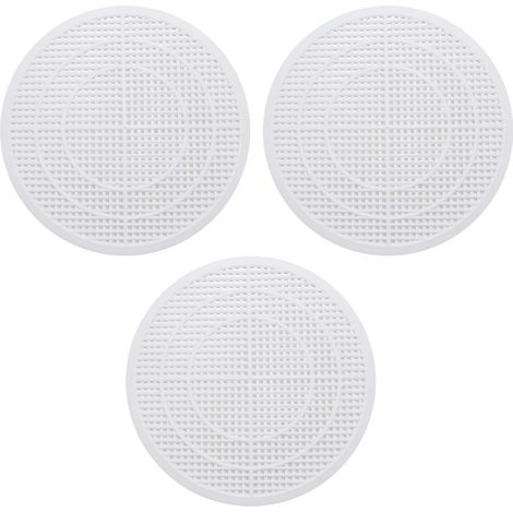 3 Bouchons D'Évier Découpables, Filtres À De Salle De Bain, Filtres À Débris D'Égout, Couvercles De Drain De Sol Anti Colmatage, Articles Ménagers