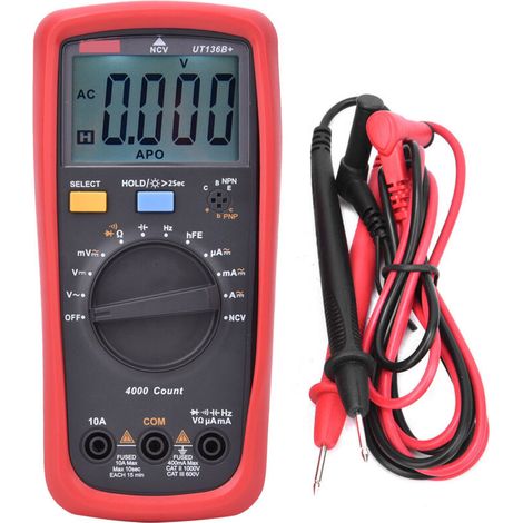 UNI T UT136b – Portable Auto-Ranging Digital Multimeter, Capacitive Resistance Tester (1/5)