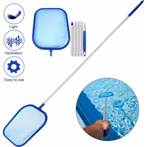 Surface landing nets for Swimming Pools, Mesh Pool Net Tool landing net Skimmer Basin Sheet 122cm, landing nets for leaf collection (1/5)