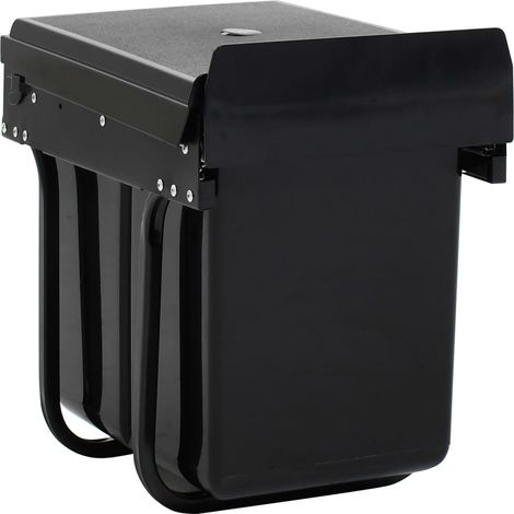 Pattumiera da cucina estraibile con chiusura ammortizzata 20 litri 020006082