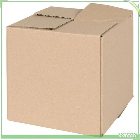 4106564 Bote Pliable 50 pcs Naturel 20 x 20 x 20 cm Carton (1/5)