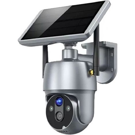 Andowl - Camera Con Pannello Solare Wifi P2p 355° 12a 3,6mm Audio Bidirezionale Q-sx01 - (1/5)