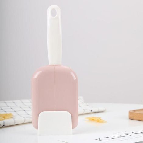 3pcs Pink Rice Paddle, Meal Spoon PP Rice Scoop Dustproof Rice Scoop with Storage Box Tableware Kitc (1/5)