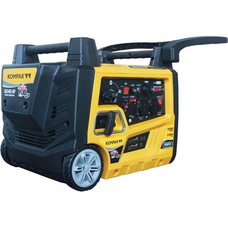 Groupe électrogène dual fuel onduleur insonorisé KGG34Ei-DF Kompak