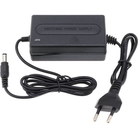 Silamp – Adaptateur secteur 220V – Transformateur 12V 24W DC 2A – Protection court-circuit et surcharge – Température de fonctionnement -25°C à +80°C